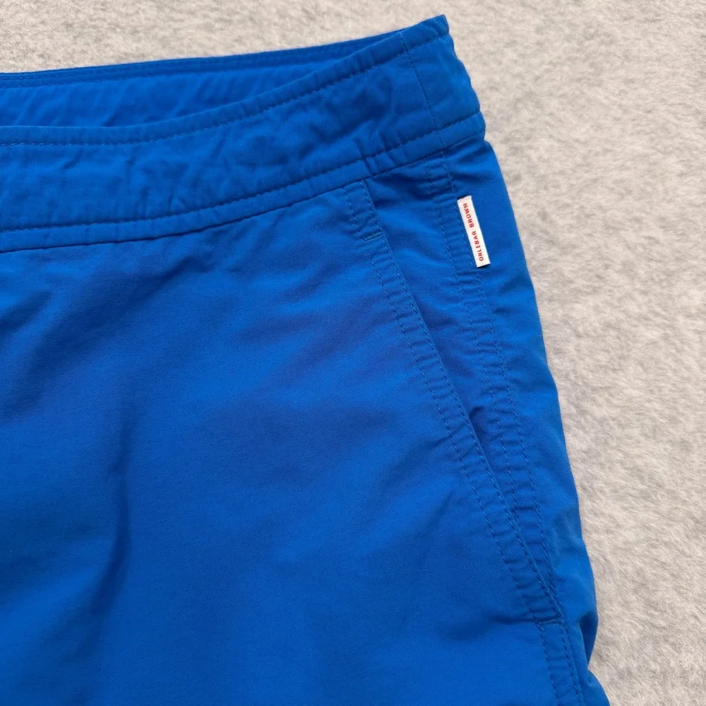 Orlebar Brown Shorts Mens 38 Blue Classic Dane Swim